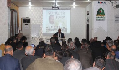 Cizre'de Şehit Şeyh Zeki Atak'ı anma etkinliği düzenlendi