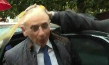 Fransa'da aşırı sağcı cumhurbaşkanı adayı Zemmour'a yumurtalı saldırı