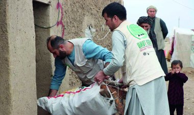 Umut Kervanı Afganistan'da yardımlarını sürdürüyor
