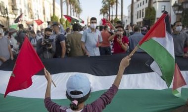 Fas halkı, hükümetin işgal rejimi ile normalleşmesini protesto etti