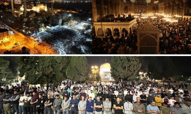 Müslümanlar iki yılın ardından ilk teravihleri eda etti