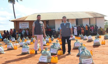 Avrupa Yetim Eli'nden Tanzanya'da gıda yardımı