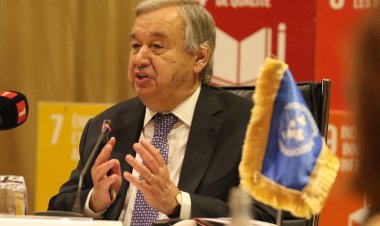 BM Genel Sekreteri, ramazan dayanışması turuna başladı