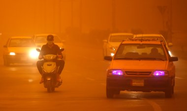 Bağdat'ı kum fırtınası vurdu
