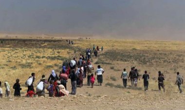 Şengal'deki çatışmalardan dolayı binlerce kişi göç etti
