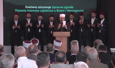 Bosna Hersek İslam Birliği Riyaset İdari binası açıldı