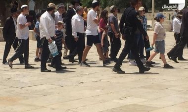 İşgal çetesi, sözde milletvekilleri eşliğinde Mescid-i Aksa'ya baskın düzenledi