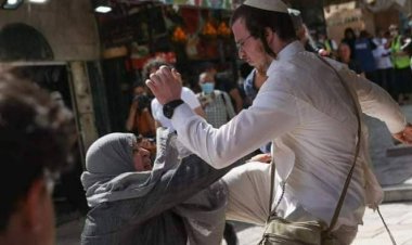 Siyonist yerleşimcilere karşı kahramanca direnen Kudüslü anne