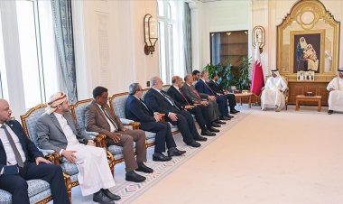 Katar Başbakanı, Parlamenterler Arası Kudüs Platformu heyetiyle Filistin'deki gelişmeleri görüştü