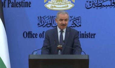 Filistin Başbakanı: İşgalci güçlerin yağmaladığı doğal gaz hakkımızı herkese hatırlatıyoruz