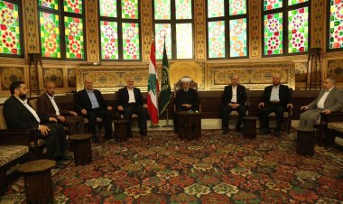 Heniyye başkanlığındaki Hamas heyeti Lübnan'da