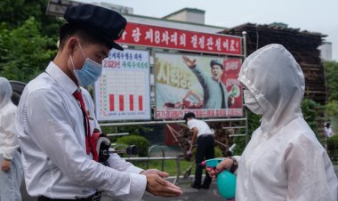 Kuzey Kore, Kovid-19'un ülkeye Güney Kore'den balonlarla geldiğini iddia etti