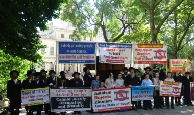 ABD'de anti siyonist Yahudiler ile İşgalci İsrail yanlısı Yahudiler karşı karşıya geldi