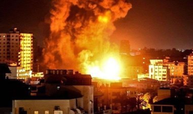 Siyonist işgal rejiminden Gazze'ye hava saldırısı