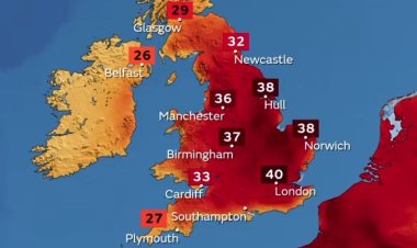 İngiltere tarihinin en sıcak gününü yaşıyor