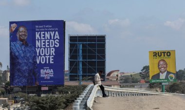 Kenya'da başkanlık yarışı başa baş sürüyor