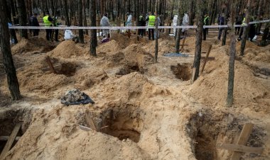 Rusya, İzyum şehrinde "Rus ordusunun toplu mezar açtığı" iddiasını yalanladı