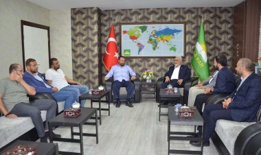 HAMAS heyetinden HÜDA PAR'a ziyaret