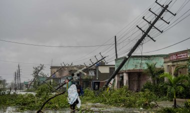 Kasırganın vurduğu Küba'nın tamamında elektrikler kesildi