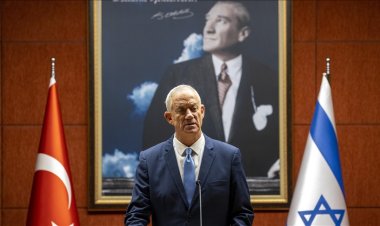 İşgalci İsrail'in Savunma Bakanı Gantz: Türkiye ilişkilerimizi geliştirebileceğimiz küresel bir aktör