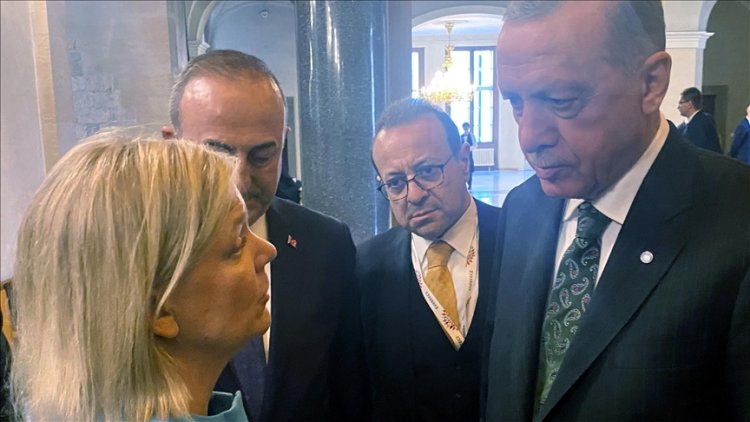 İsveç Başbakanı Andersson: Erdoğan ile iyi bir diyalog gerçekleştirdik