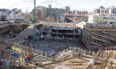 Kosova’nın en büyüğü olacak Priştine Merkez Camii'nin inşası sürüyor