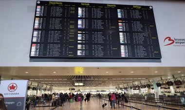 Brüksel Havalimanı'nda uçuşlar grev nedeniyle iptal ediliyor