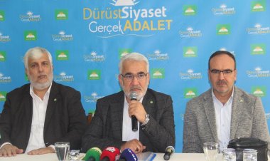 Yapıcıoğlu: Siyasetteki ölçütümüz İslam'dır