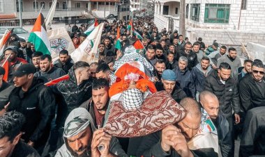 Şehid Ahmed Kahle Ramallah’ta törenle toprağa verildi