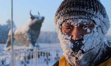 Dünyanın en soğuk şehri eksi 50'yi gördü