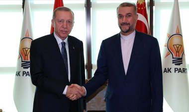 Cumhurbaşkanı Erdoğan, İran Dışişleri Bakanı Abdullahiyan'ı kabul etti