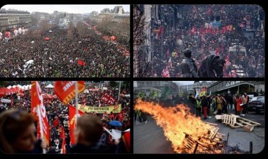 Paris savaş alanına döndü