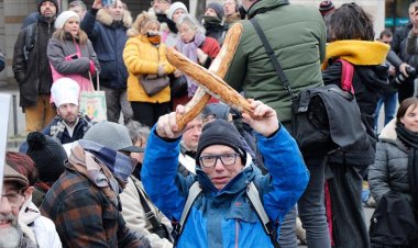 Şimdi de fırıncılar! Fransa'da eylemler bitmiyor