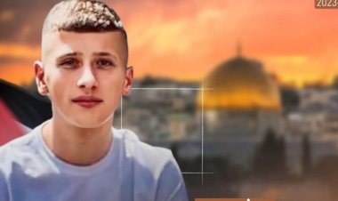 İşgalci İsrail askerleri 16 yaşındaki Filistinli çocuğu şehit etti