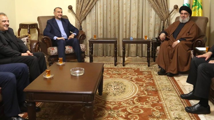 İran Dışişleri Bakanı Abdullahiyan, Nasrallah'la görüştü