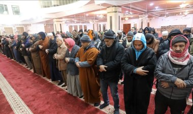 Gazze'de, Kahramanmaraş merkezli depremlerde ölenler için gıyabi cenaze namazı