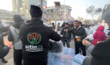 Avrupa Yetim Eli, deprem bölgelerinde yardımlarını sürdürüyor