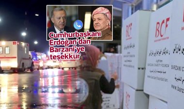 Kürdistan Yönetimi, deprem bölgelerine 20 ton tıbbi malzeme gönderdi