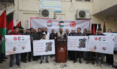 Gazze: "Türkiye ve Suriye'deki kardeşlerimiz, felaketiniz felaketimiz, kanımız kanınızdır"