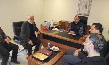 HÜDA PAR Genel Başkanı Yapıcıoğlu, Karaismailoğlu ve Muş ile deprem çalışmalarını görüştü