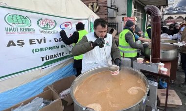 Dört kardeş yardım kuruluşundan Adıyaman’da günlük 25 bin kişiye sıcak yemek