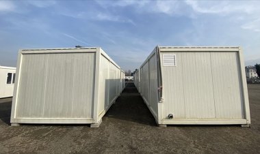 Suudi Arabistan'dan Türkiye ve Suriye'deki deprem bölgelerine 3 bin konteyner ev