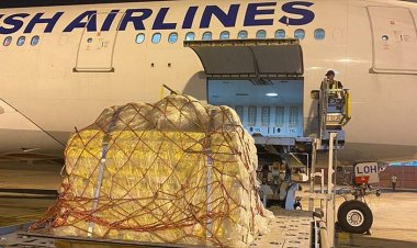 Nijerya'da depremzedeler için toplanan yardımlar afet bölgesine gönderilmeye başlandı