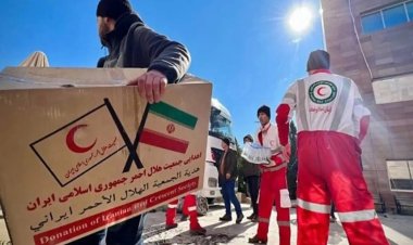 İran'dan Türkiye'ye 6 ton tıbbi yardım malzemesi