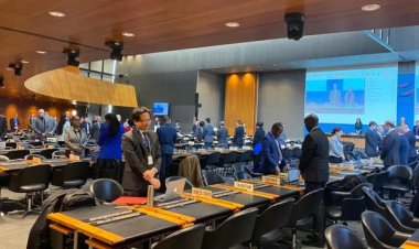 Dünya Ticaret Örgütü'nde depremde hayatını kaybedenler için saygı duruşu