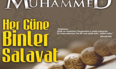 Peygamber Sevdalıları Vakfından salavat seferberliği