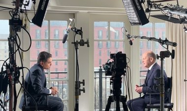 Scholz CNN'e konuştu: Ukrayna'ya silah yardımına devam edeceğiz