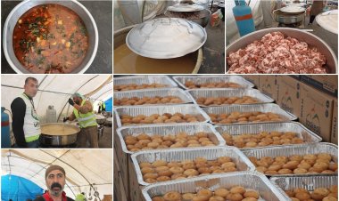 Umut Kervanı, Berat Gecesi münasebetiyle depremzedelere özel menü çıkardı