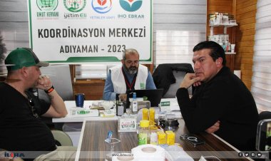 Hollywood Aktörü Tamer Hassan'dan Umut Kervanı'na ziyaret