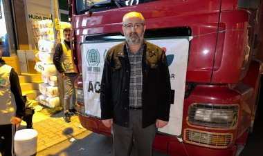 Umut Kervanı deprem bölgesine yardım tırlarını göndermeyi sürdürüyor